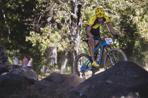 Pictured here, Adriaan Louw during the Prologue of the 2015 Absa Cape Epic, Louw will be riding the 2016 Absa Cape Epic with Sweden’s Calle Friberg. Photo: Ewald Sadie/Cape Epic/SPORTZPICS