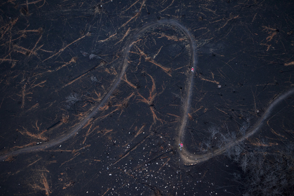 Riders during stage 6 of the 2016 Absa Cape Epic Mountain Bike stage race from Boschendal in Stellenbosch, South Africa on the 19th March 2015 Photo by Gary Perkin/Cape Epic/SPORTZPICS 