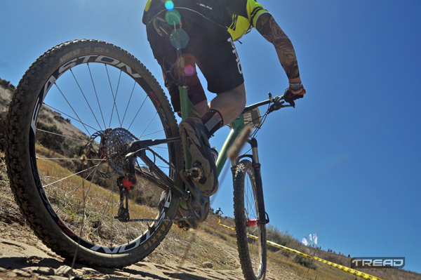 CAPE TOWN, SOUTH AFRICA - MARCH 13: A competitor during the prologue in Meerendal on March 13, 2016 in Cape Town, South Africa. Mountain bikers from across South Africa and internationally gather to compete in the ABSA Cape Epic. One of the world's largest and most gruelling mountain bike stage races. Set in the Western Cape region of South Africa, riders in team of two compete in 8 days of rugged mountain biking throughout the region, enduring a range of extrema conditions and weather pattern. (Photo: Dino Lloyd)